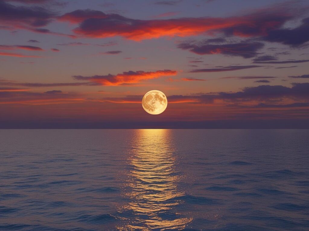 Ý Nghĩa Văn Hóa và Tâm Linh: Sự Biến Đổi Bí Ẩn Của Mặt Trăng Lặn