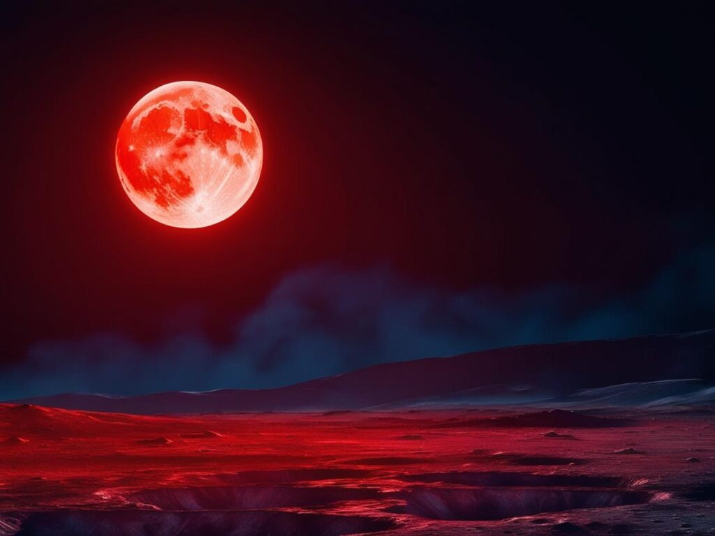 Khám Phá Biểu Tượng Và Cảm Xúc Khi Mơ Thấy Mặt Trăng Đỏ